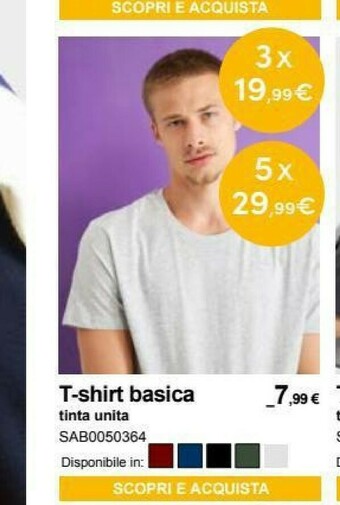 Terranova T-shirt uomo offerta