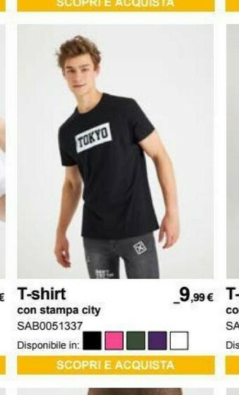 Terranova T-shirt uomo offerta