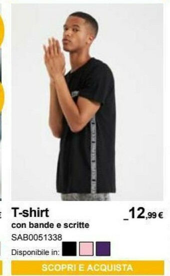 Terranova T-shirt uomo offerta