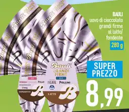 Ciro Amodio BAULI uovo di cioccolato grandi firme al latte/ fondente offerta
