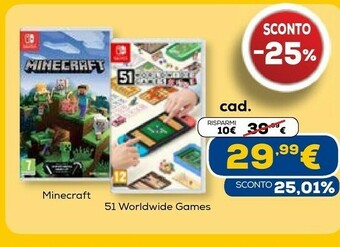 Euronics Giochi nintendo switch offerta