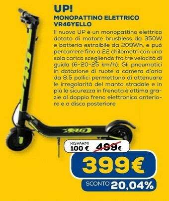 Euronics Monopattino offerta