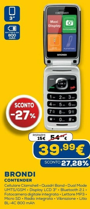 Euronics Cellulari offerta