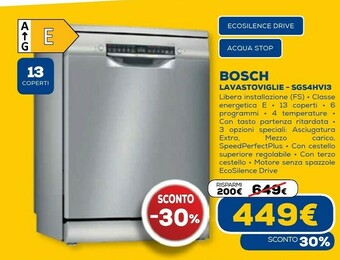 Euronics Lavastoviglie offerta