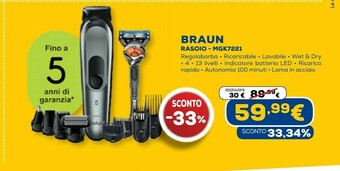 Euronics Rasoio offerta