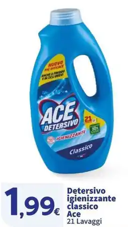 Sigma Detersivo igienizzante classico Ace offerta