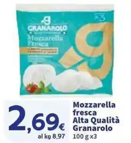 Sigma Mozzarella fresca Alta Qualità Granarolo offerta