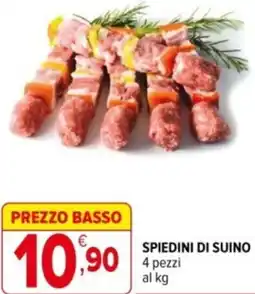 Iperal Spiedini di suino offerta