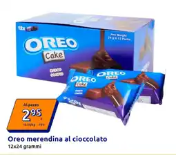 Action Oreo merendina al cioccolato offerta