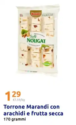 Action Torrone Marandi con arachidi e frutta secca offerta