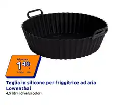 Action Teglia in silicone per friggitrice ad aria Lowenthal offerta