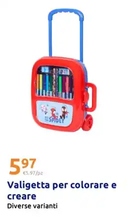 Action Valigetta per colorare e creare offerta