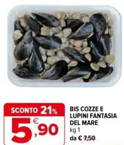 Iperal Bis cozze e lupini fantasia del mare offerta
