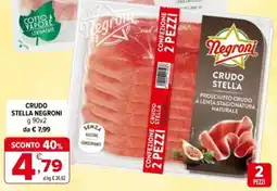 Iperal Crudo stella NEGRONI offerta