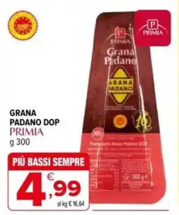 Iperal Grana padano dop PRIMIA offerta