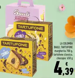 Conad La colomba bauli, tartufone offerta