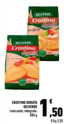 Conad Crostino dorato delverde croccante, integrale offerta