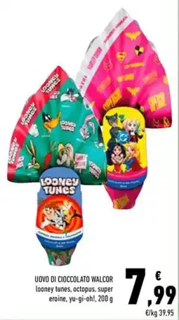 Conad Uovo di cioccolato WALCOR offerta