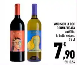 Conad Vino sicilia doc donnafugata anthilia, la bella sèdara offerta