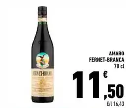Conad Amaro fernet-branca offerta