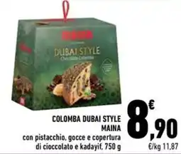 Conad Colomba dubai style MAINA offerta