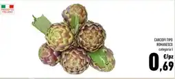 Conad Carciofi tipo romanesco offerta
