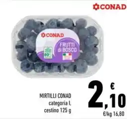 Conad Mirtilli CONAD offerta