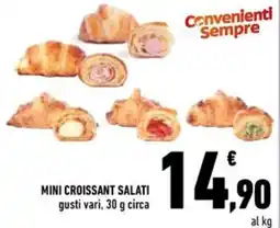 Conad Mini croissant salati offerta