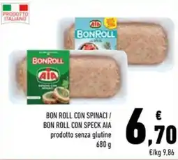 Conad Bon roll con spinaci / bon roll con speck AIA offerta