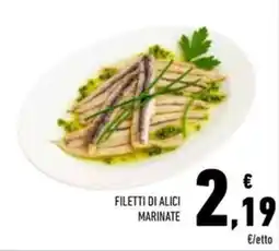 Conad Filetti di alici marinate offerta