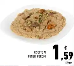 Conad Risotto ai funghi porcini offerta