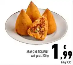 Conad Arancini siciliani offerta