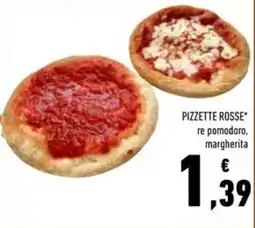 Conad Pizzette rosse offerta