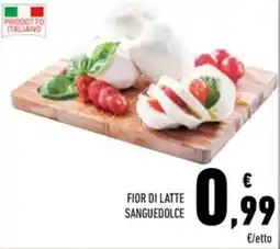 Conad Fior di latte sanguedolce offerta