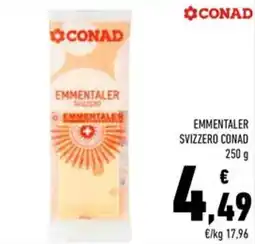 Conad Emmentaler svizzero CONAD offerta
