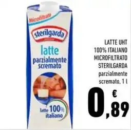 Conad Latte uht 100% italiano microfiltrato STERILGARDA offerta