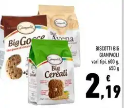 Conad Biscotti big GIAMPAOLI offerta