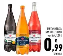Conad Bibita gassata SAN PELLEGRINO offerta