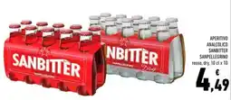 Conad Aperitivo analcolico sanbitter SANPELLEGRINO offerta