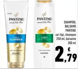 Conad Shampoo, balsamo PANTENE offerta