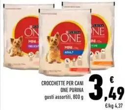 Conad Crocchette per cani one PURINA offerta