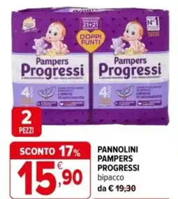Iperal Pannolini pampers progressi offerta