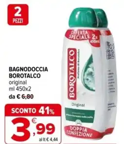 Iperal Bagnodoccia BOROTALCO offerta