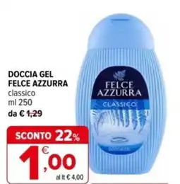 Iperal Doccia gel FELCE AZZURRA offerta