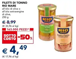 Esselunga Filetti di tonno RIO MARE offerta