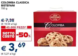 Esselunga Colomba classica BISTEFANI offerta
