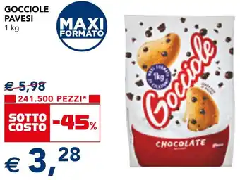Esselunga Gocciole pavesi offerta