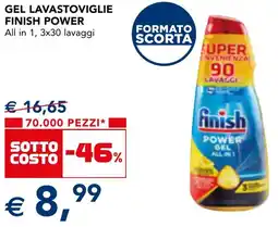 Esselunga Gel lavastoviglie finish power offerta