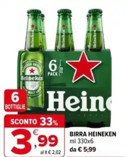 Iperal Birra HEINEKEN offerta