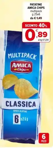 Iperal Patatine AMICA CHIPS offerta